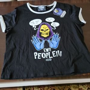 Killstar Skeletor plus size shirt